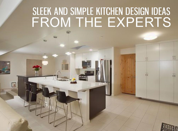 Sleek and Simple Kitchen Design  Ideas from the Experts 